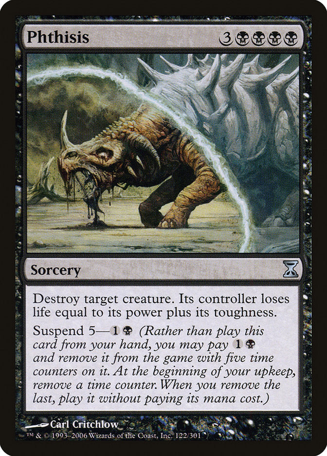Phthisis [Time Spiral] Foil
