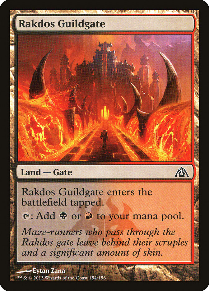 Rakdos Guildgate [Dragon's Maze] Foil