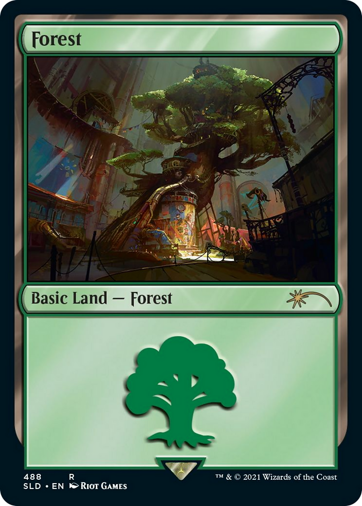 Forest (488) [Secret Lair Drop Series] Foil