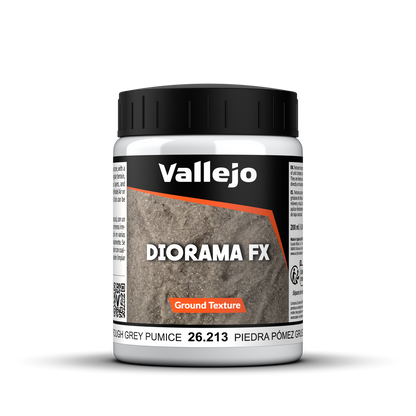 Vallejo Diorama FX Ground Textures Grey Pumice 200ml
