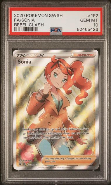Sonia Rebel Clash #192 PSA 10