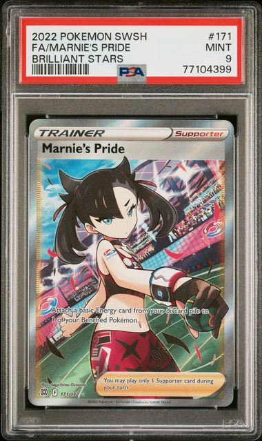 Marnie's Pride Brilliant Stars #171 PSA 9