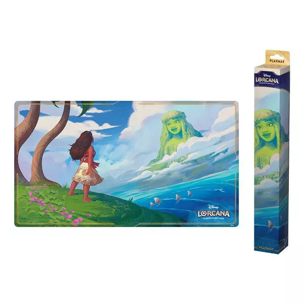 Disney Lorcana Trading Card Game: Moana and Te Fiti Playmat