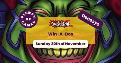 Yu-Gi-Oh! Genesys Format Win-A-Box