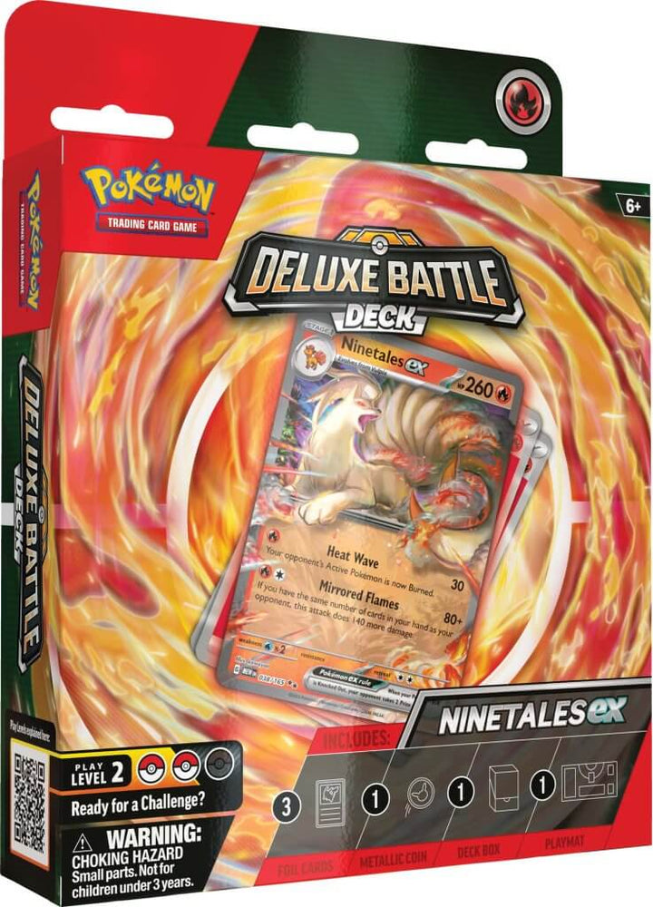 POKÉMON TCG Ninetales ex Deluxe Battle Deck