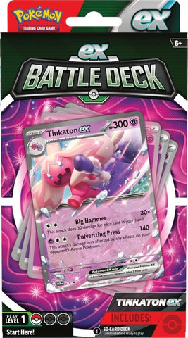 POKÉMON TCG Chien-Pao & Tinkaton ex Battle Deck