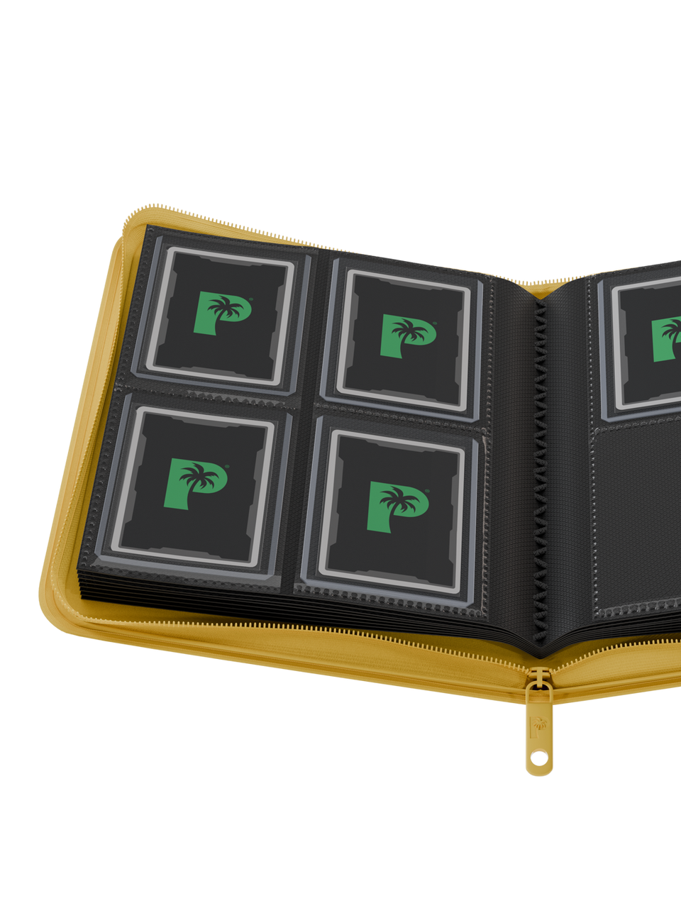 4-Pocket Top Loader Binder - Yellow [Palms off Gaming]