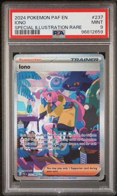 Iono Paldean Fates #237 PSA 9
