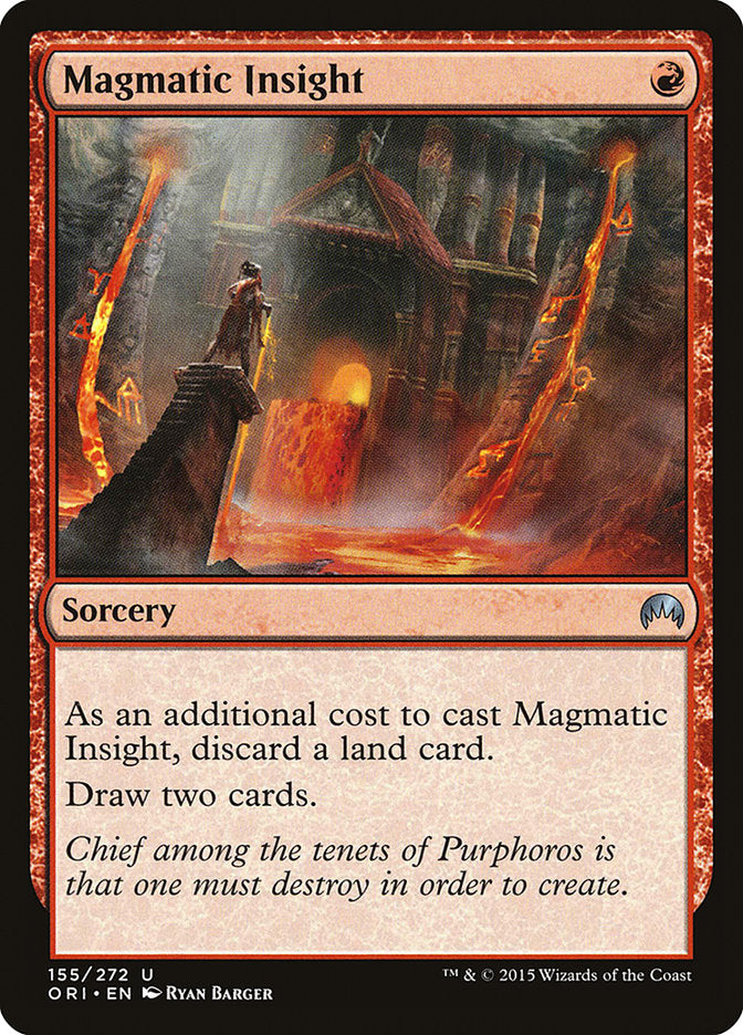 Magmatic Insight [Magic Origins] Foil