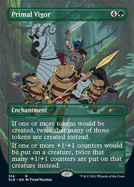 Primal Vigor (Borderless) [Secret Lair Drop Series] Foil