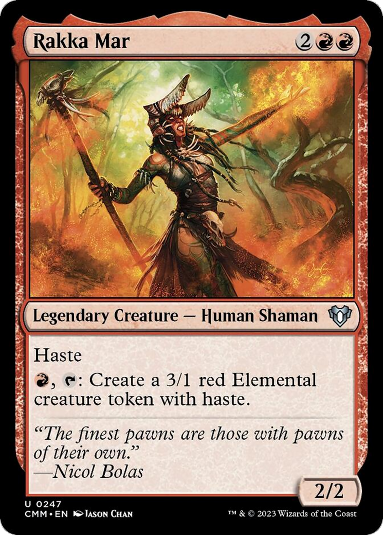Rakka Mar [Commander Masters] Foil