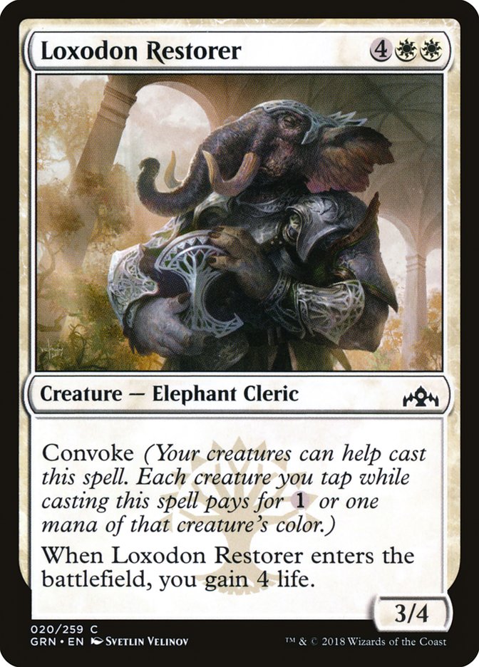 Loxodon Restorer [Guilds of Ravnica] Foil