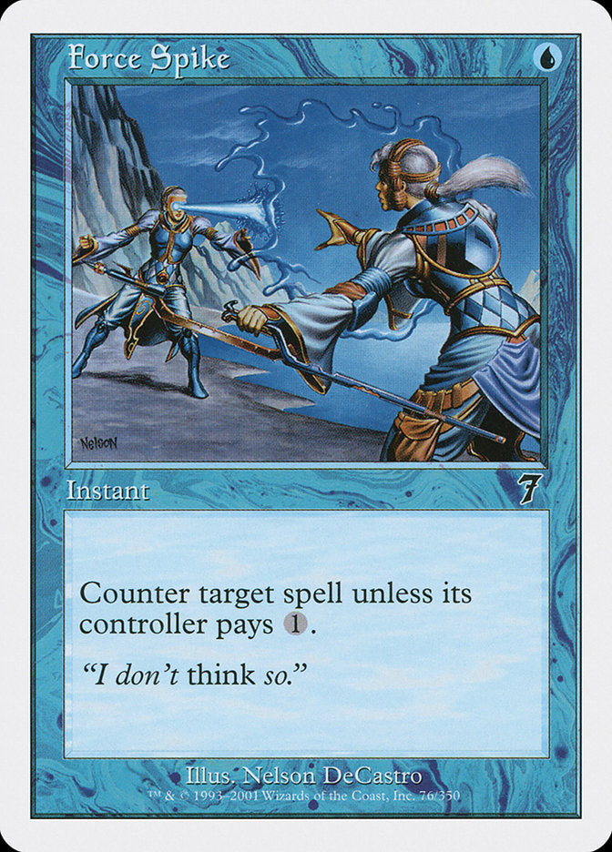 Force Spike [Seventh Edition] Foil