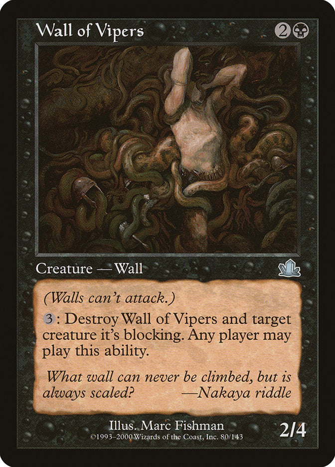Wall of Vipers [Prophecy] Foil
