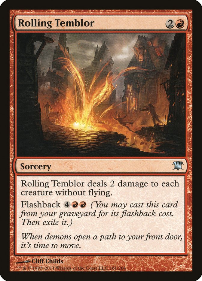 Rolling Temblor [Innistrad] Foil