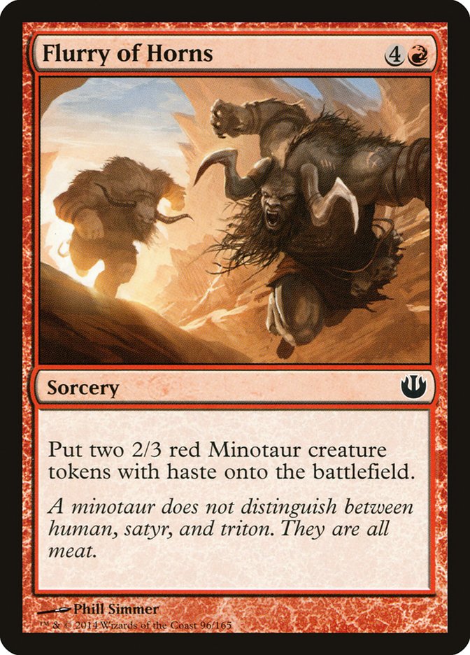 Flurry of Horns [Journey into Nyx] Foil