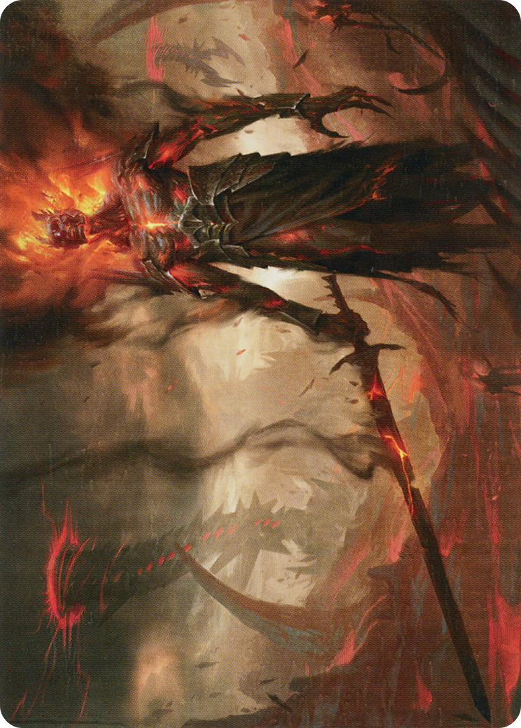 Ashen Reaper // Ashen Reaper  [March of the Machine Art Series] (Borderless)