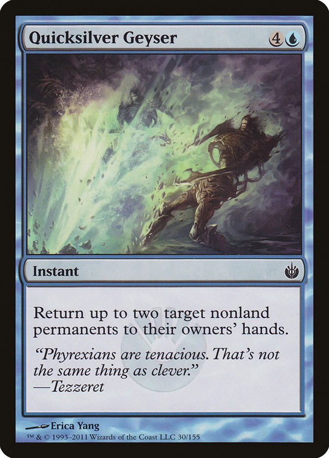 Quicksilver Geyser [Mirrodin Besieged] Foil