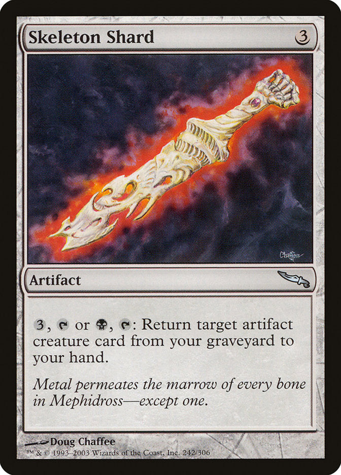 Skeleton Shard [Mirrodin] Foil