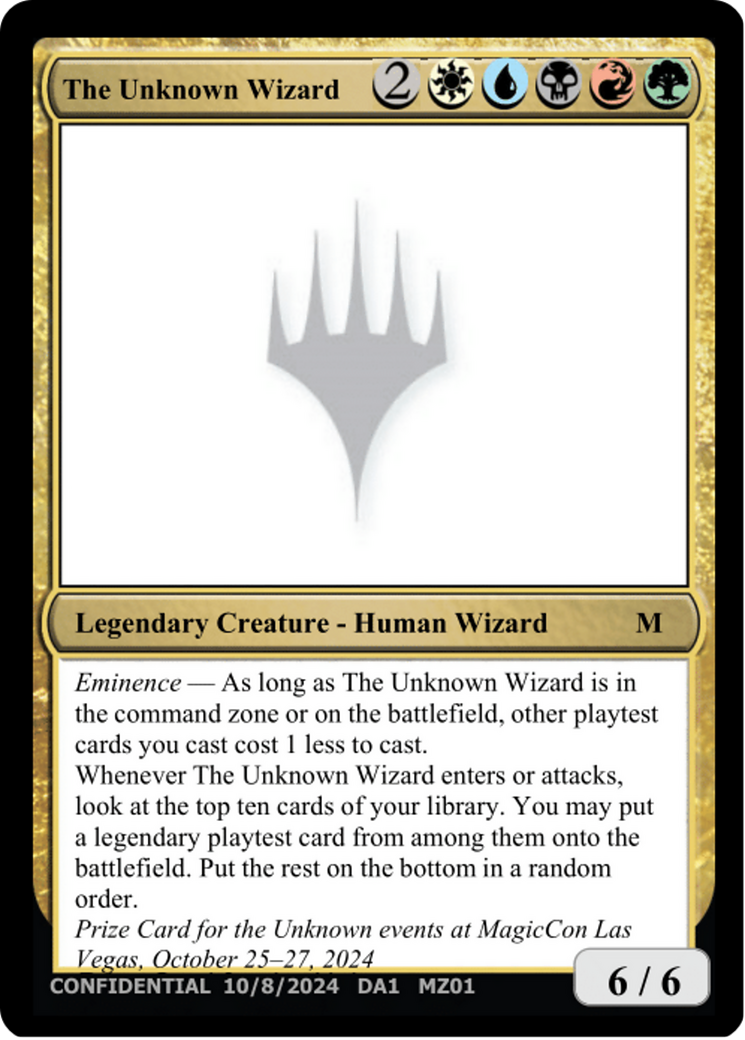 The Unknown Wizard  [Unknown Event]