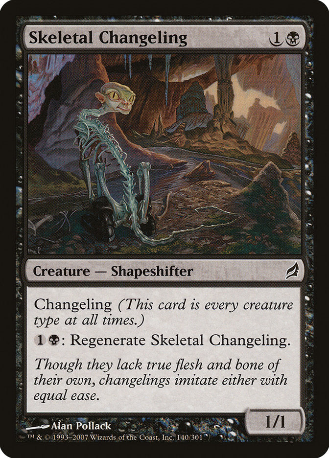 Skeletal Changeling [Lorwyn] Foil