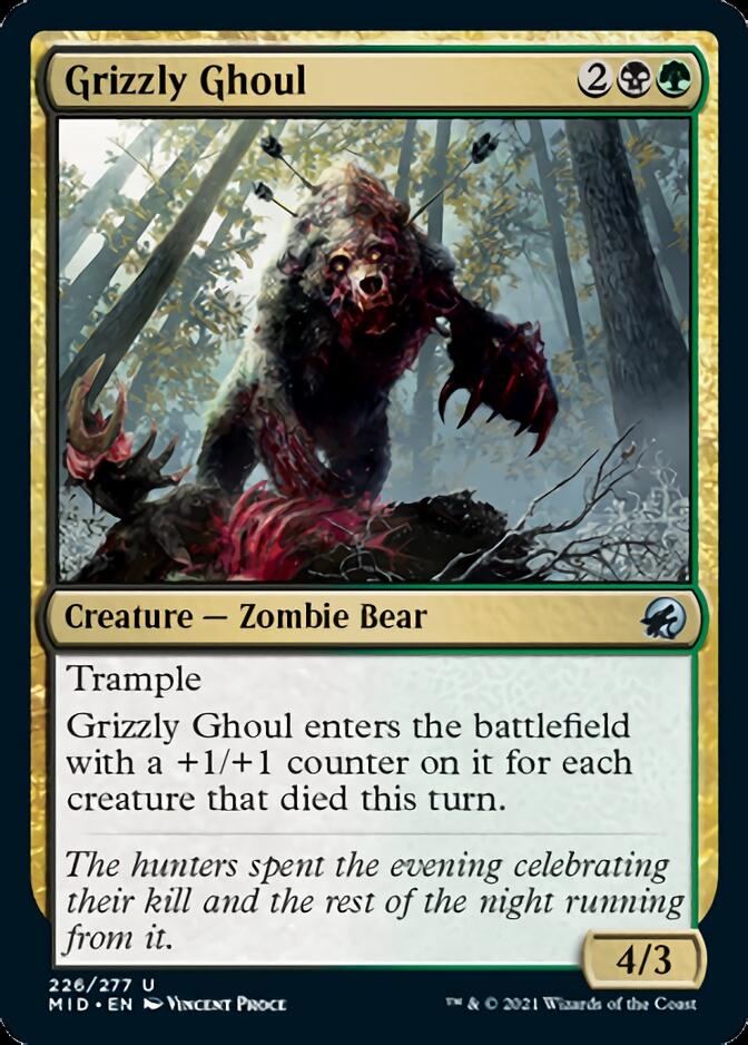 Grizzly Ghoul [Innistrad: Midnight Hunt] Foil