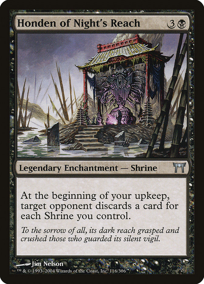 Honden of Night's Reach [Champions of Kamigawa] Foil
