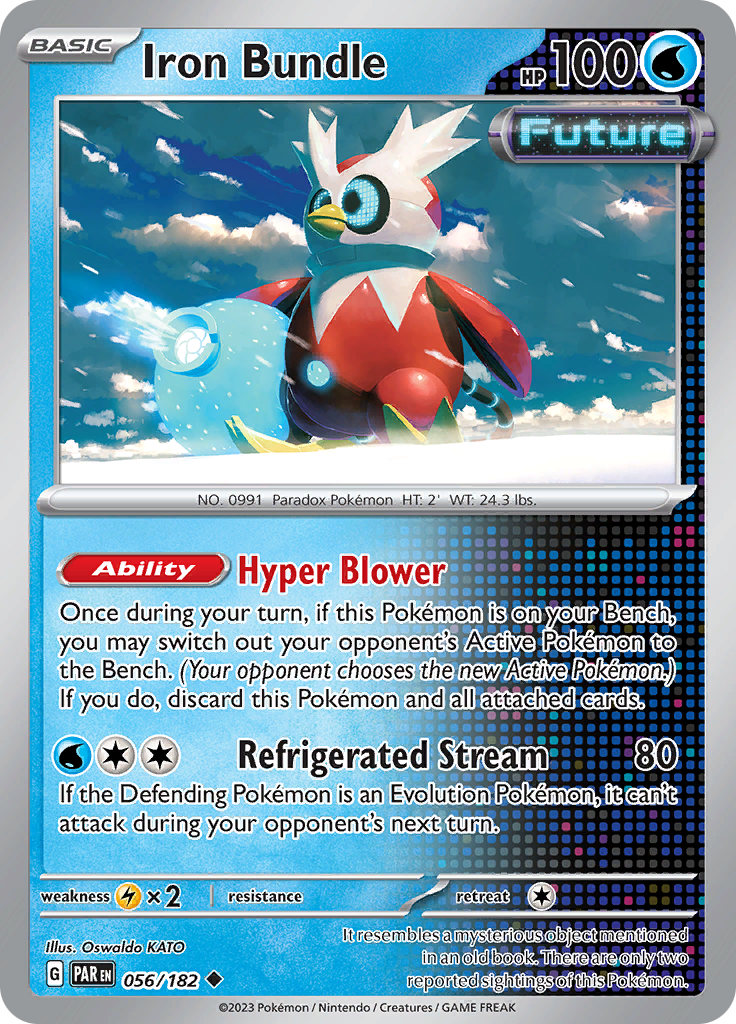 Iron Bundle (056/182) [Scarlet & Violet: Paradox Rift] Reverse Holofoil