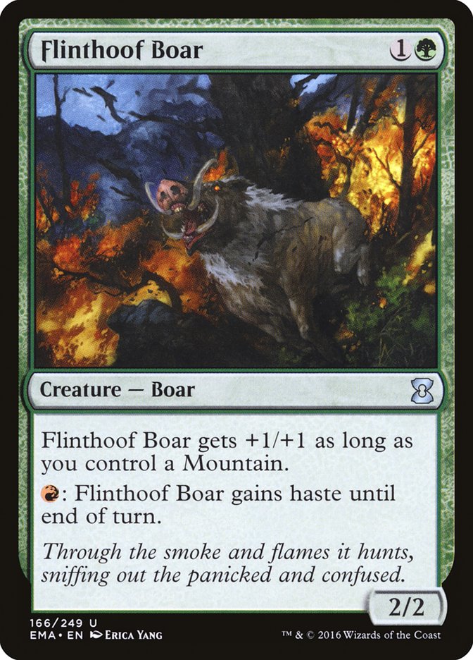 Flinthoof Boar [Eternal Masters] Foil