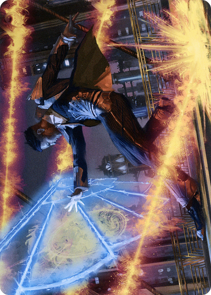 Wingshield Agent // Wingshield Agent  [New Capenna Art Series] (Borderless) Foil
