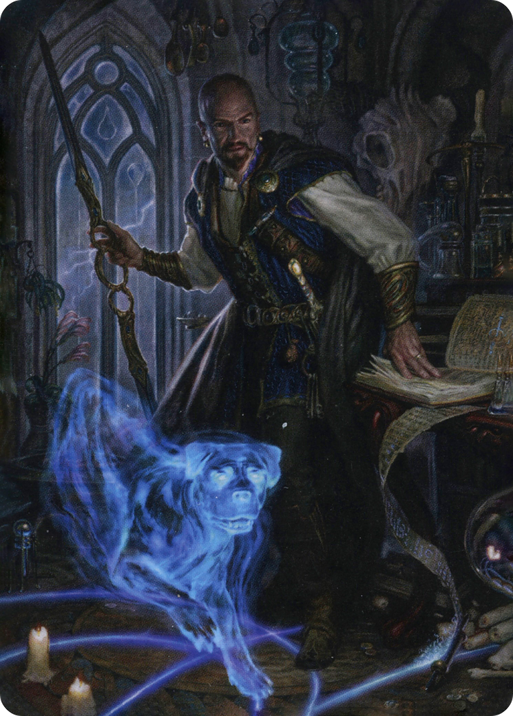 Mordenkainen // Mordenkainen  [Adventures in the Forgotten Realms Art Series] (Borderless) Foil
