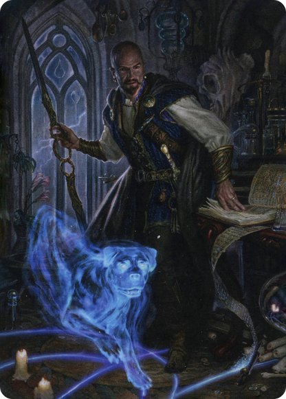 Mordenkainen // Mordenkainen  [Adventures in the Forgotten Realms Art Series] (Borderless) Foil