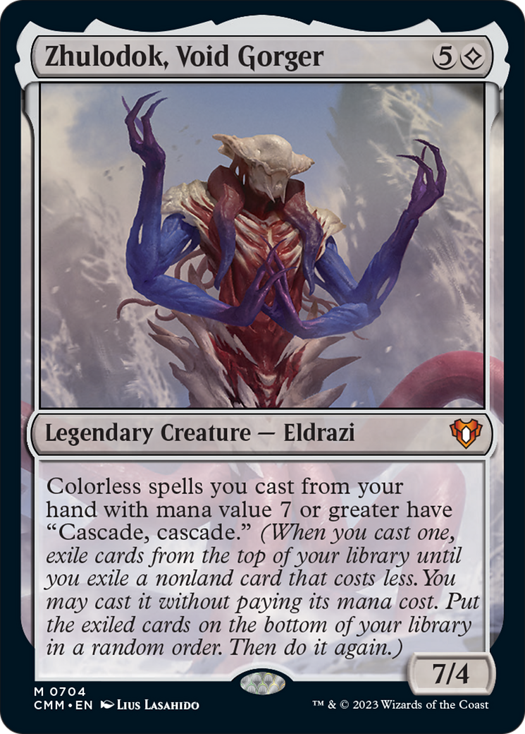 Zhulodok, Void Gorger [Commander Masters] Foil