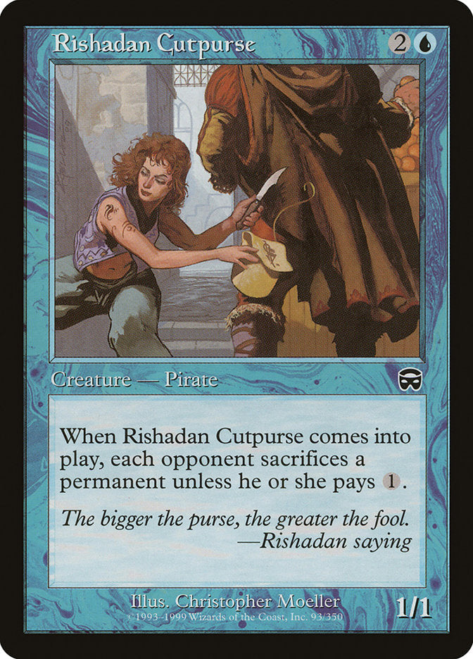 Rishadan Cutpurse [Mercadian Masques] Foil
