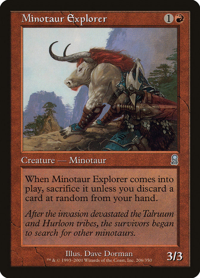 Minotaur Explorer [Odyssey] Foil