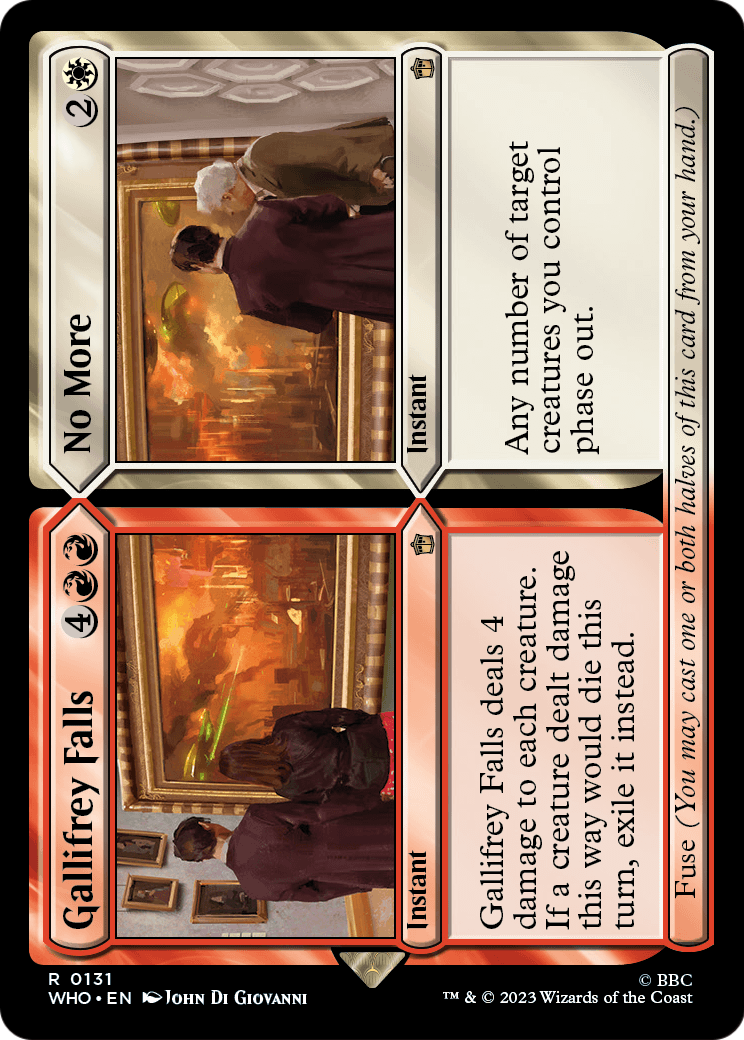 Gallifrey Falls // No More [Doctor Who] Foil