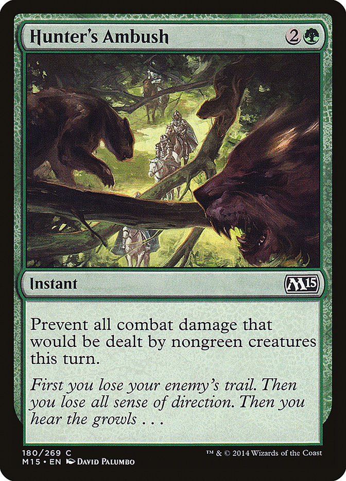 Hunter's Ambush [Magic 2015] Foil