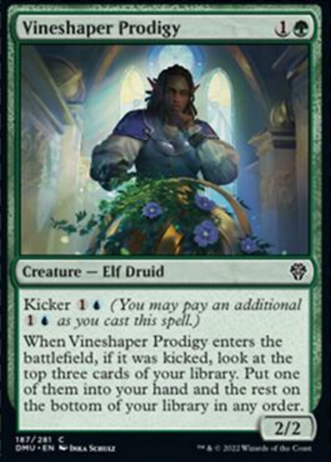 Vineshaper Prodigy [Dominaria United] Foil