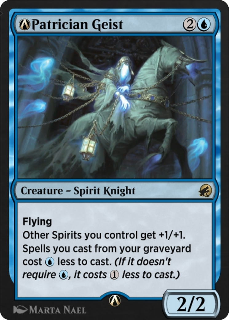 A-Patrician Geist  [Innistrad: Midnight Hunt]