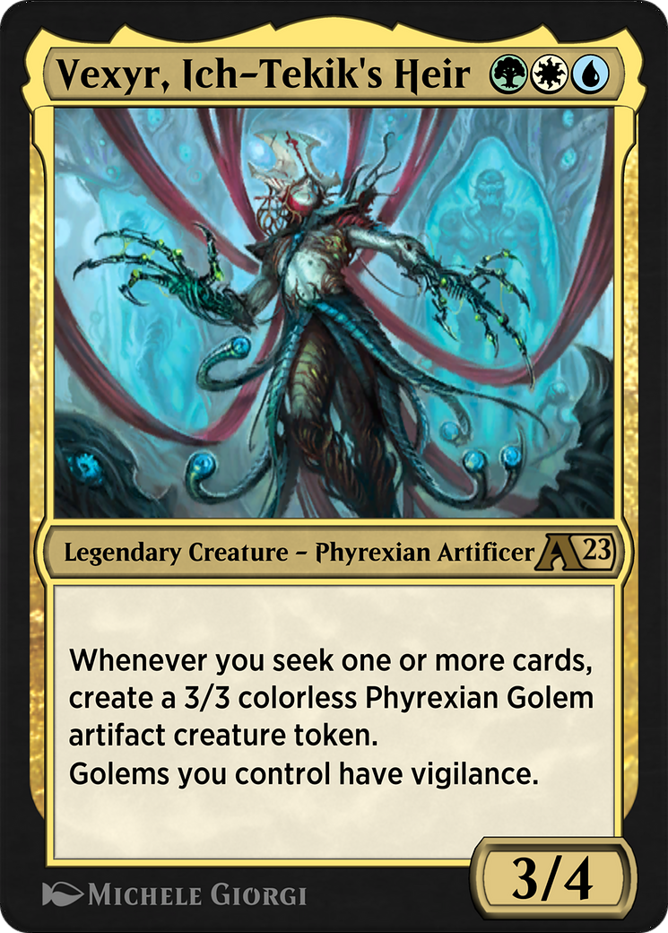 Vexyr, Ich-Tekik's Heir  [Alchemy: Phyrexia]