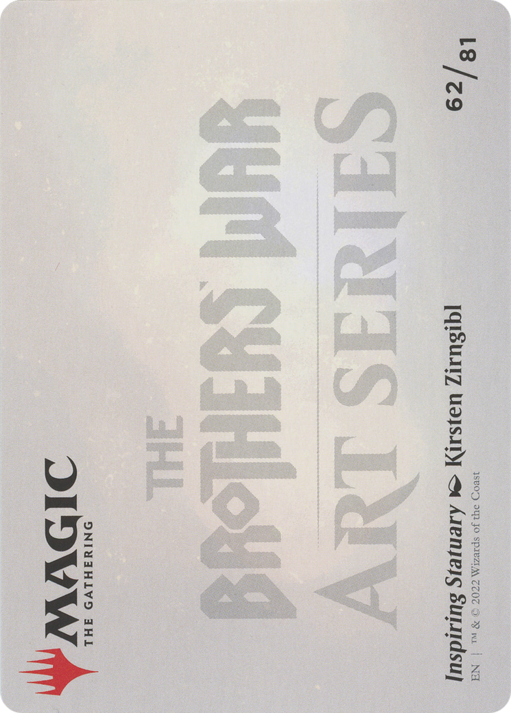Inspiring Statuary // Inspiring Statuary  [The Brothers' War Art Series] (Borderless) Foil
