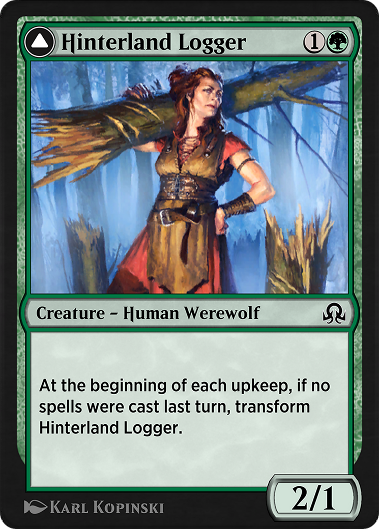 Hinterland Logger // Timber Shredder  [Shadows over Innistrad Remastered]