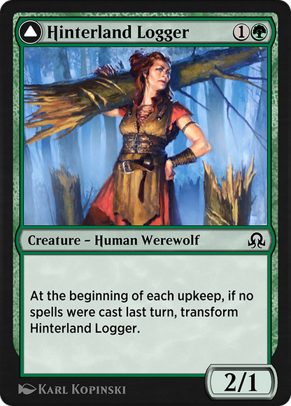 Hinterland Logger // Timber Shredder  [Shadows over Innistrad Remastered]