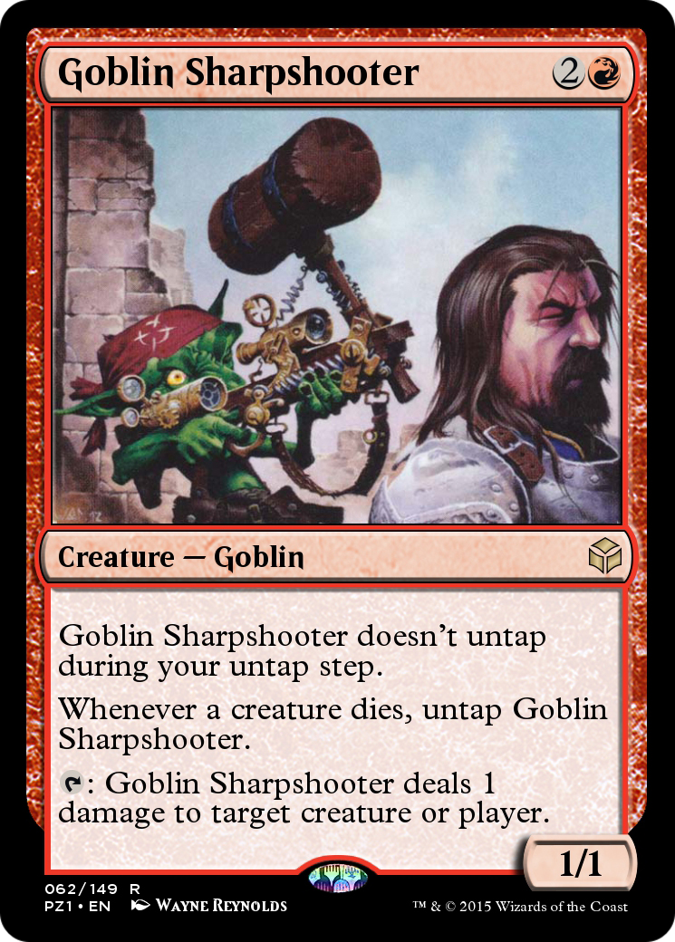 Goblin Sharpshooter  [Legendary Cube Prize Pack] Foil