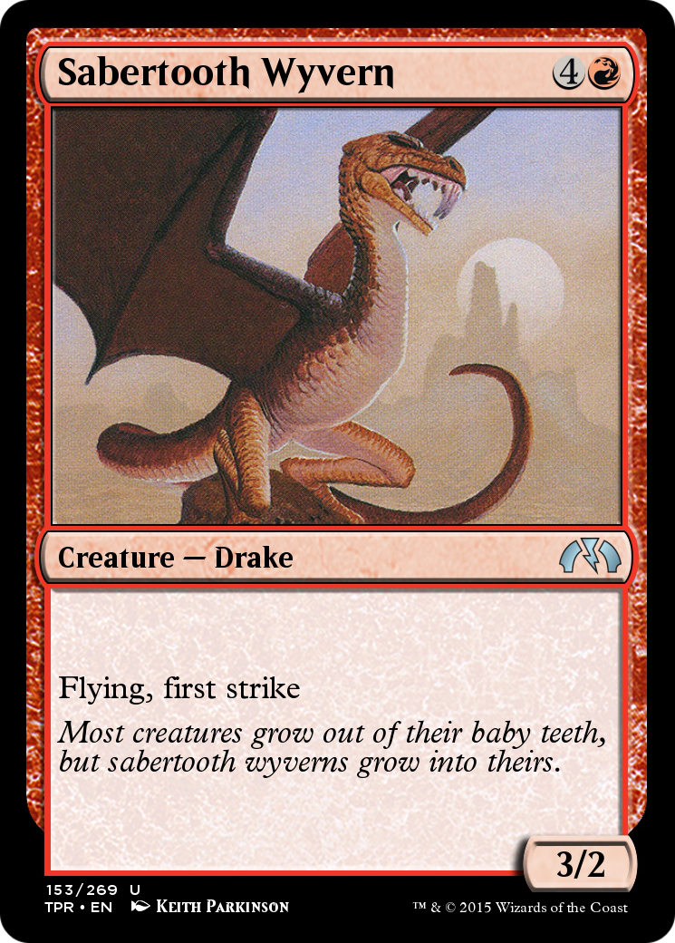 Sabertooth Wyvern  [Tempest Remastered]
