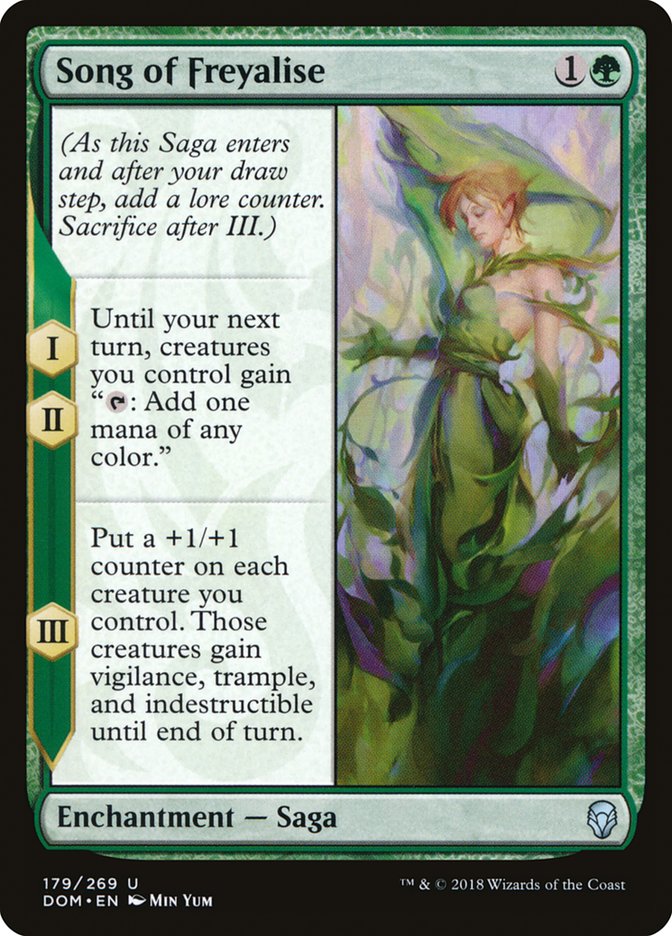 Song of Freyalise [Dominaria] Foil