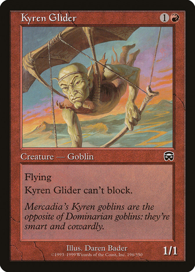 Kyren Glider [Mercadian Masques] Foil