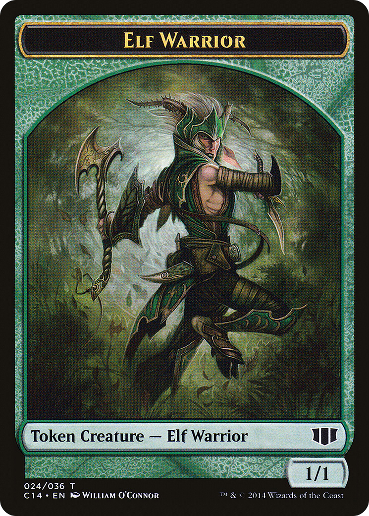 Elf Warrior  [Commander 2014 Tokens]