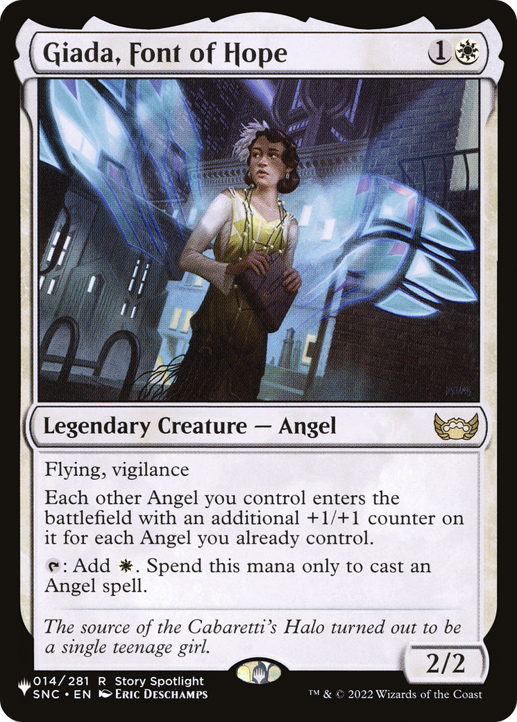 Giada, Font of Hope [The List] Foil