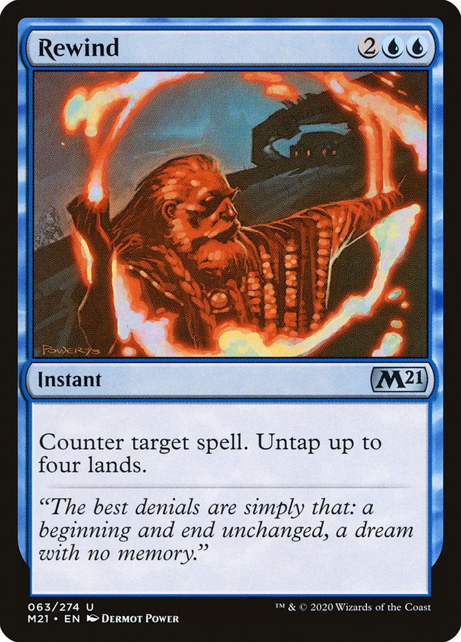 Rewind [Core Set 2021] Foil
